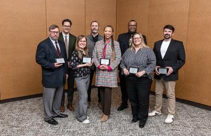 photo of 2025 Academic Mentor Award winners